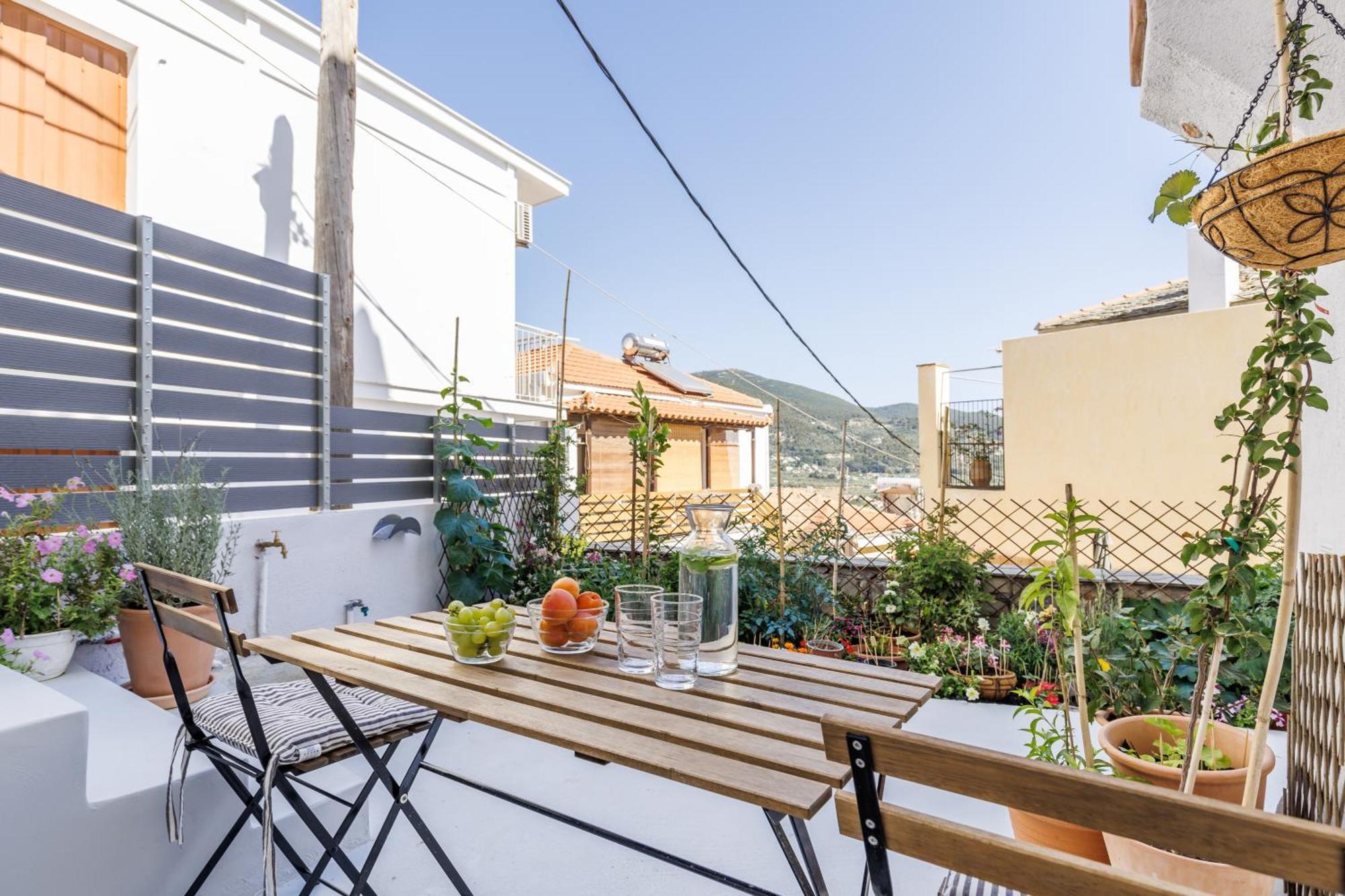 The Botanist Guesthouse Skópelos Eksteriør bilde